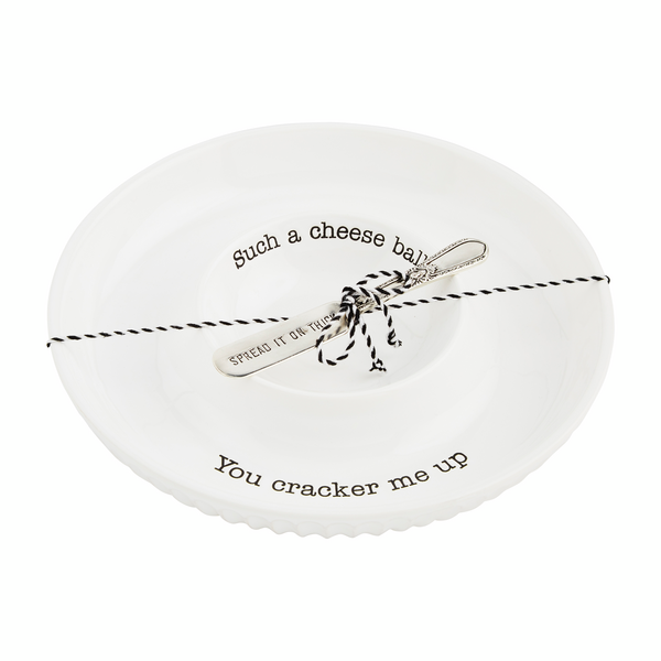 Cheese Ball Serving Dish Set
