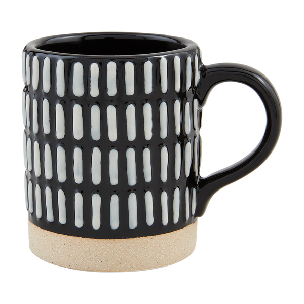 Lines Stoneware Mug