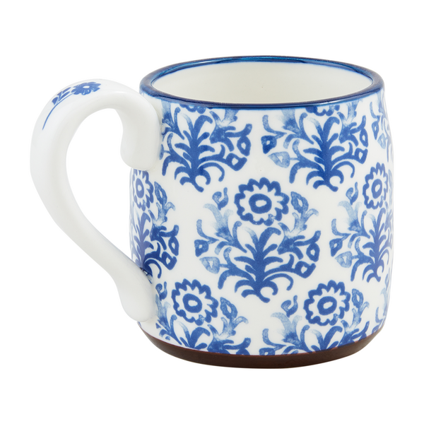 All Over Blue Floral Mug