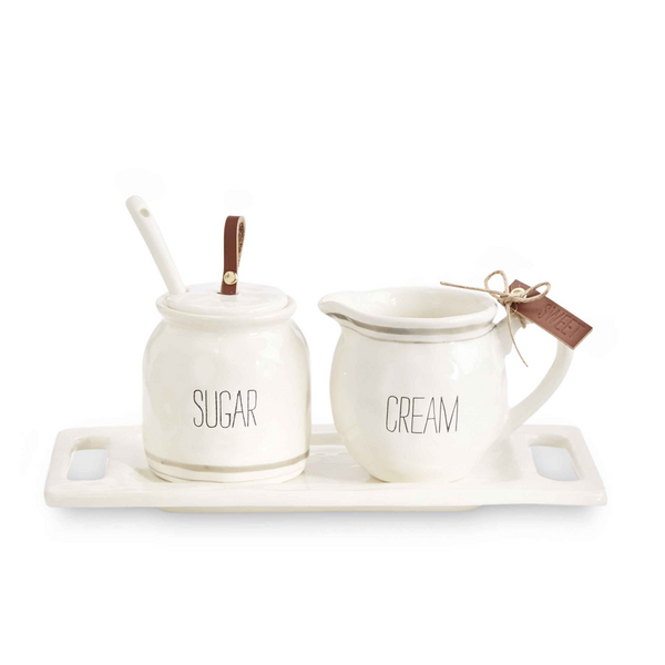 Bistro Cream And Sugar Set