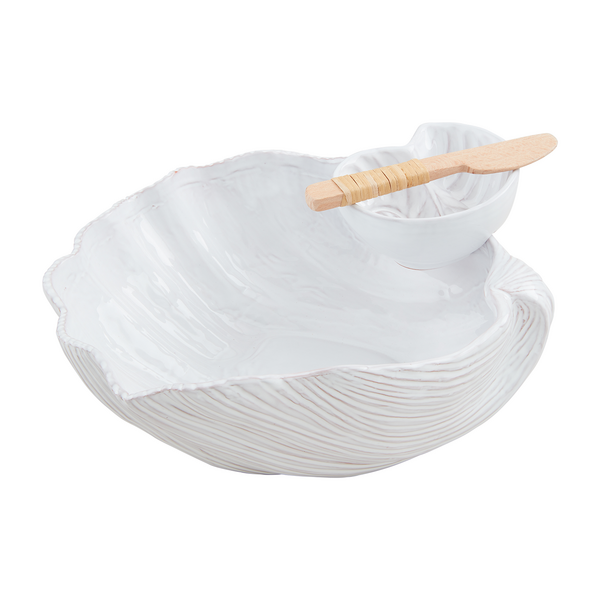 Figural Shell Chip And Dip