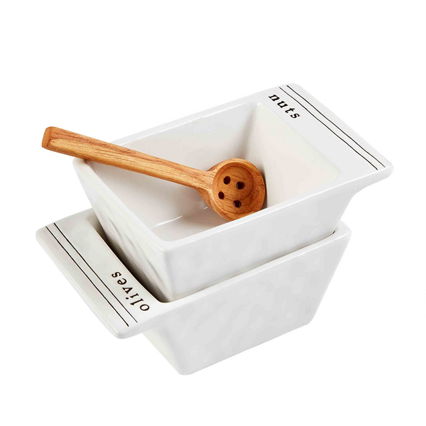 Snack And Crunch & Olives And Nuts Snack Duo Set
