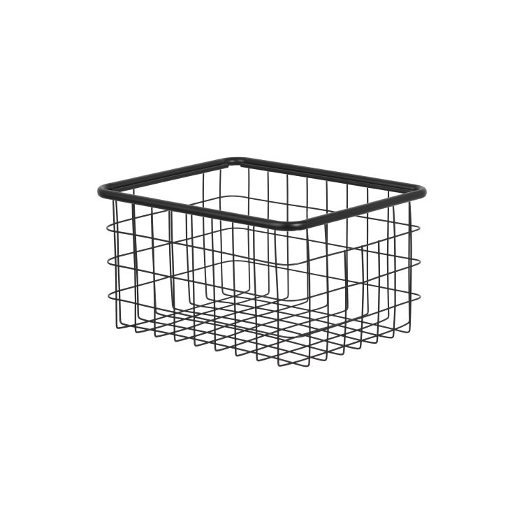 Durable Metal Storage Baskets with Various Sizes