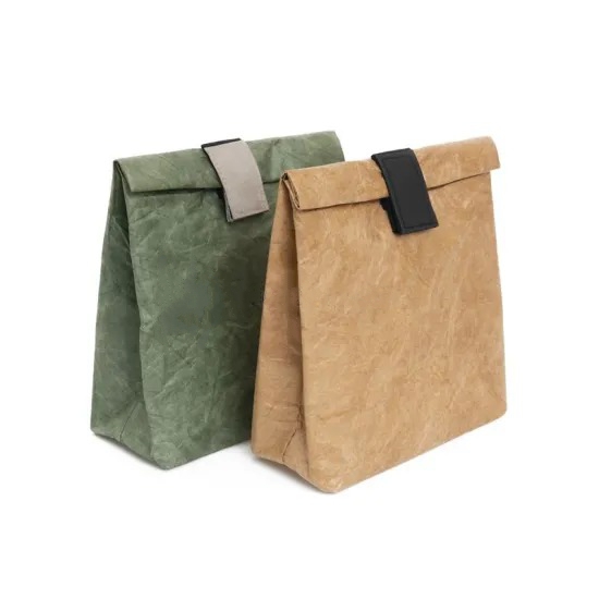 Tyvek Insulated Paper Lunch Bag Reusable