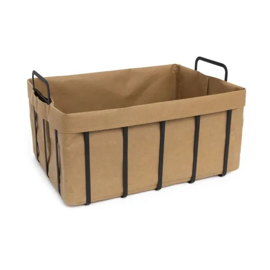 Washable Kraft Paper storage basket